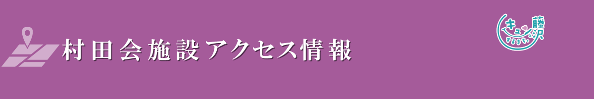 アクセス情報/医療法人社団　村田会